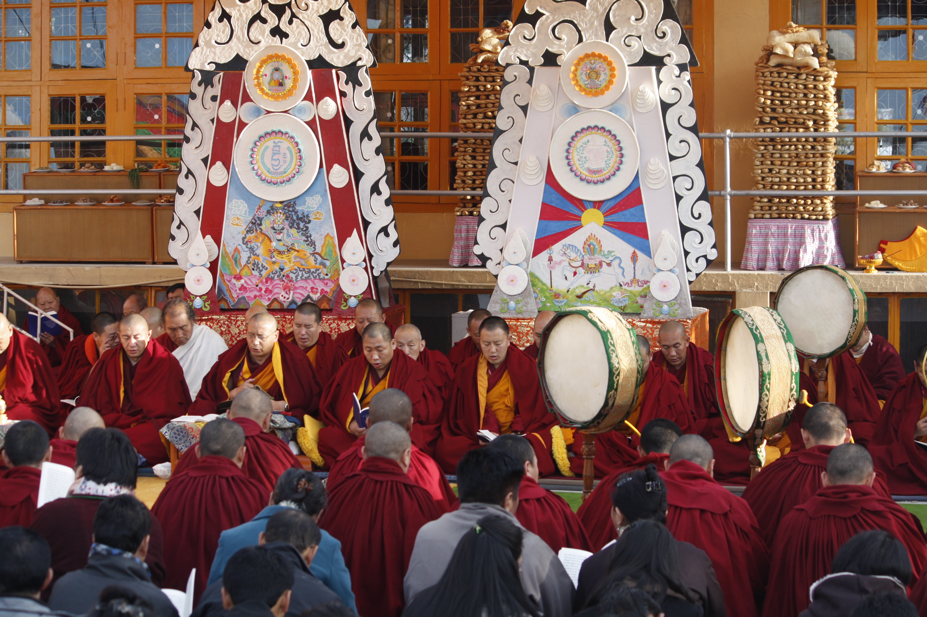 In pictures Tibetan New Year Ceremony in Dharamsala Central Tibetan