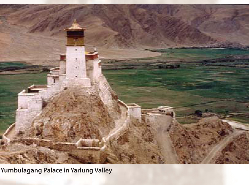 Yumbulagang in Yarlung Valley. 