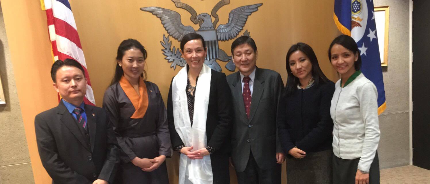 DIIR delegation with US Permanent Mission's Political Officer
