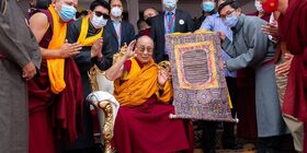His Holiness the Dalai Lama Attends Presentation of the Ladakh dPal rNgam Dusdon Award 2022