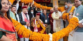 His Holiness the Dalai Lama Attends Silver Jubilee Celebration of Bharat Tibbat Sahyog Manch