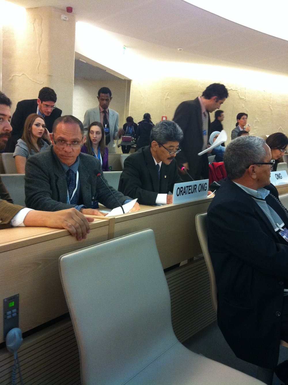 Ngawang C. Drakmargyapon speaks on the disappearance of Panchen Lama and the Chinese government's repressive regulations on reincarnation of tulkus in Tibet