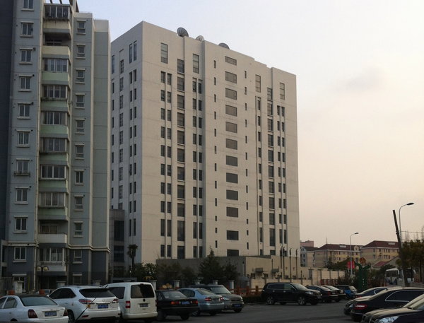 This 12-story building on the outskirts of Shanghai is the headquarters of Unit 61398 of the People’s Liberation Army. China’s defense ministry has denied that it is responsible for initiating digital attacks.