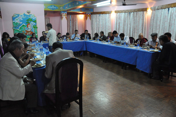 The Central Tibetan Administration hosts dinner reception and cultural show for the local Indian leadership on the occasion of His Holiness the Dalai Lama's 78th birthday celebrations in Dharamsala, India, on 6 July 2013/Photo/DIIR