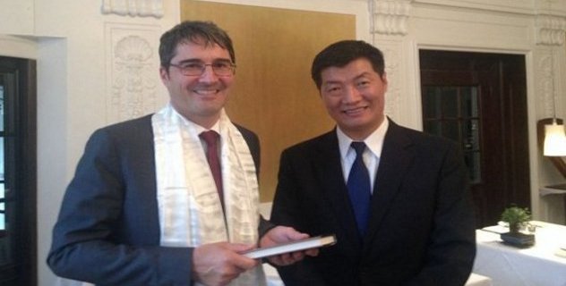 Mr.Arno Kompatscher,the President designate of South Tyrol and Sikyong Dr. Lobsang Sangay in Bolzano.