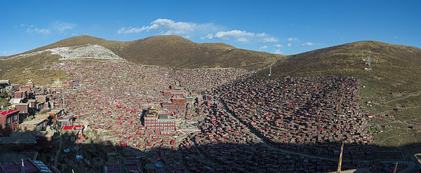 Larung Lar Buddhist Institute in Serthar in Karze in eastern Tibet (incorporated into China's Yunnan Province)/File photo