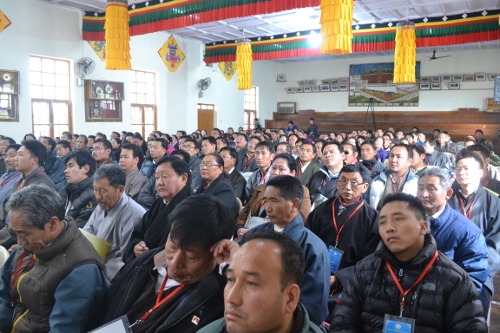 The participating teachers and school administrators at the conference.