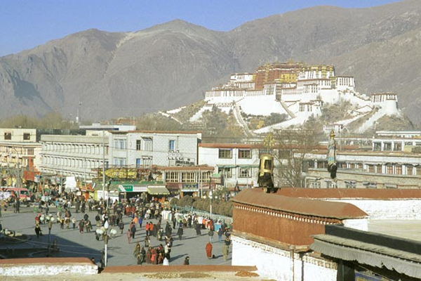 Lhasa, Tibet/Photograph by Imaginechina via AP Images