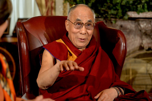 His Holiness the Dalai Lama speaking during his visit to Capitol Hill in Washington DC on March 6, 2014. Photo/Sonam Zoksang