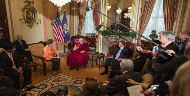 The Speaker of the US Congress John Boehner hosted HH the Dalai Lama accompanied by Sikyong Dr Lobsang Sangay, Leader Nancy Pelosi and Congressman Eric Cantor.
