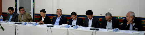 Representatives of various offices of Tibet taking part in the meeting. DIIR Photo/ Tenzin Phende