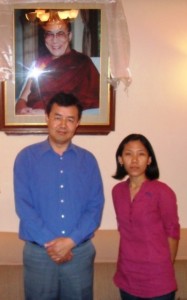 Dr. Jigme Kalsang with Helath Kalon Dr. Tsering Wangchuk