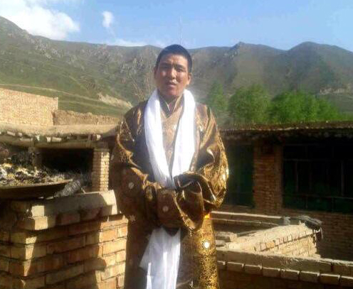 Dhondup Wangchen, at his home, after his release from prison.