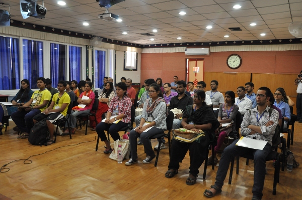 Students participating in the Gurukul programme.