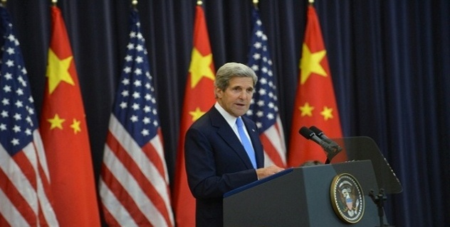 US Secretary of State John Kerry in Beijing during the the annual US-China Strategic Economic Dialogue.