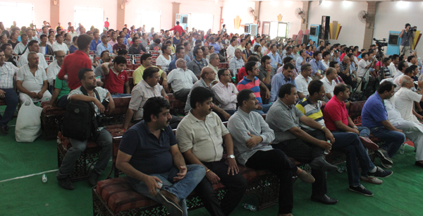 Participants at 3rd general conference of Tibetan Refugee Trader’s Association in Ludhiana on 16 August 2014