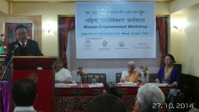 Chief guest of the inaugural session Shri. P.D Rai .
