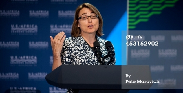 Under Secretary of State for Civilian Security, Democracy, and Human Rights Sarah Sewall. She is also the US Special Co-ordinator for Tibetan Issues.