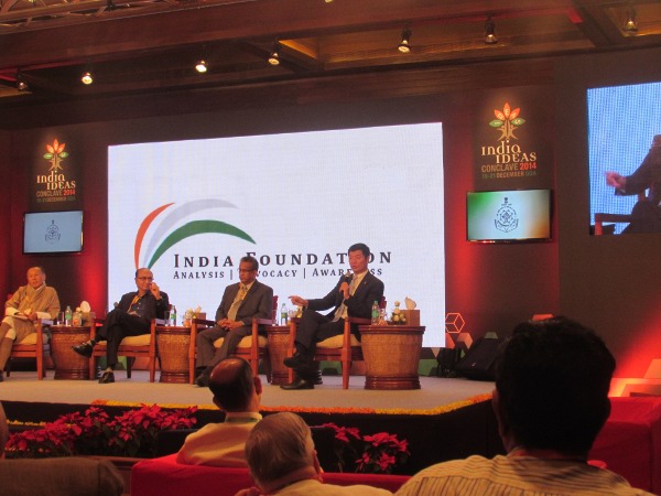 Sikyong Dr. Lobsang Sangay interacting with the audience during the plenary session.