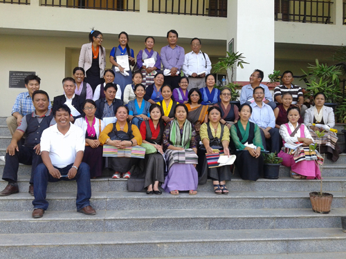 The participants of the workshop.