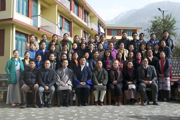 sikyong with the participants of the comprehensive public health workshop