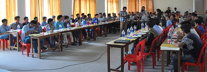 participants of the leadership training at Sarha, 25 May 2015