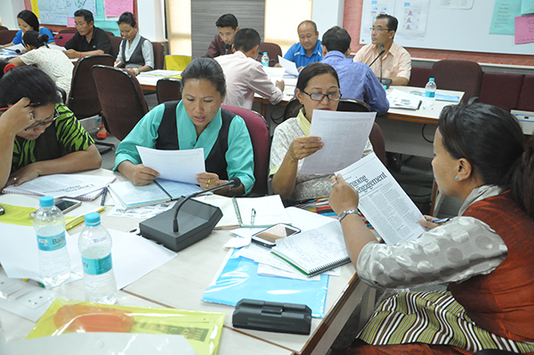 Participants at the workshop.
