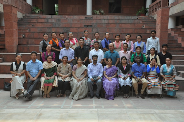 A group photo of the participants with the resource person.