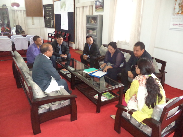 Home Kalon's meeting at DC office with press and ADC.