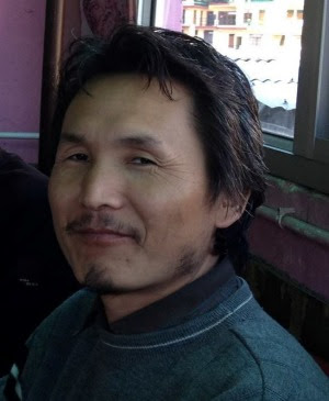 Tsering Dorje was born in Tibet and was imprisoned there.