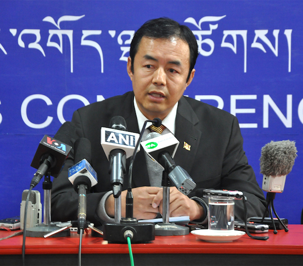 Health Kalon Dr Tsering Wangchuk at the launch of today, 5 February 2016.