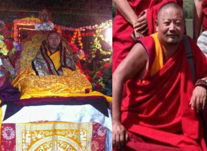 Abbot Ven Pagoh (left) and Geshe Orgyen 