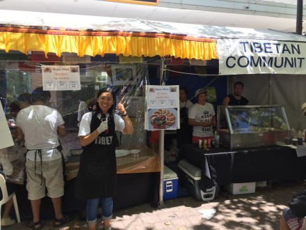 The ACT Tibetan Community sold momos to hungry festival participants/ img: Anica Niepraschk - See more at: http://tibetoffice.com.au/tibetans-demonstrated-the-impermanence-of-life-at-the-multicultural-festival-in-canberra/#sthash.zK1a7I8Z.dpuf