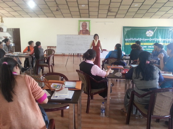 The EGR workshop in progress.