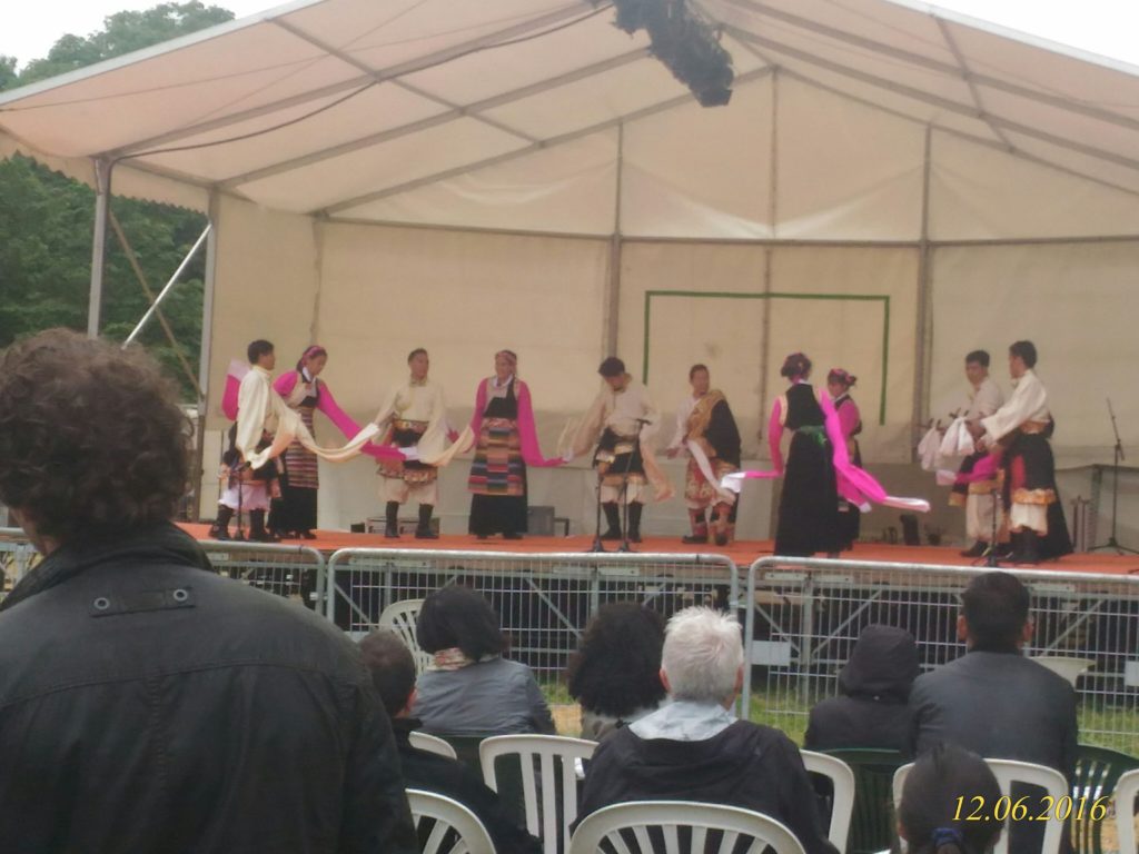 Cultural performances being presented at the festival.