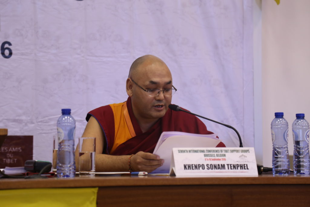 Speaker Khenpo Sonam Tenphel 