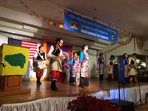 Cultural performances at the function.