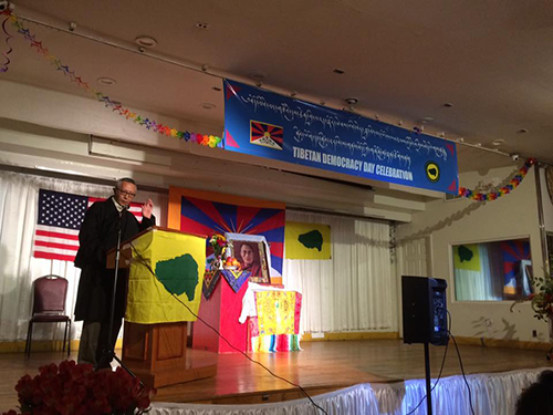 Mr Kunga Tashi at the function.