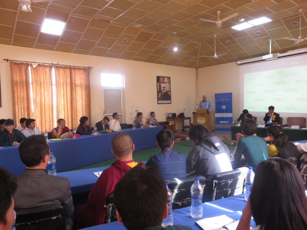 The inaugural session of the conference in progress.