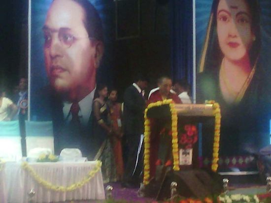 Kalon Karma Gelek Yuthok speaking at the conference.