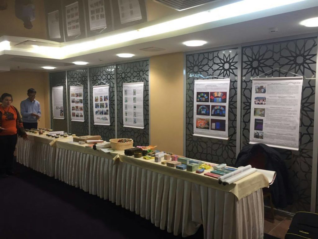 Tibetan Medical and Astro Institute during photo exhibition at the venue.