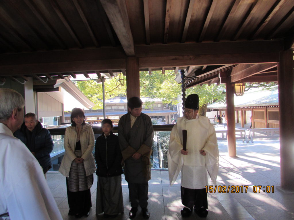 Sikyong Dr Lobsang Sangay's visit to Meiji Shrine in Tokyo.