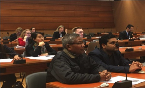 Participants for Tibet Briefing at UN