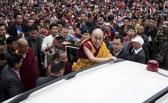 The Dalai Lama visited Arunacal Pradesh from April 4 to 11