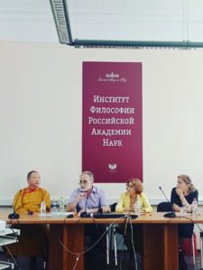 Prof Ruben Appressyan sharing his experience and thoughts with the participants.