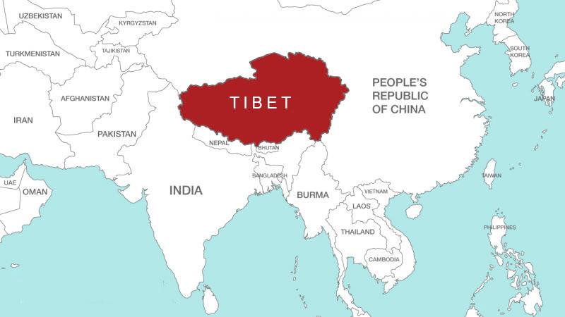 Resultat d'imatges de tibet map