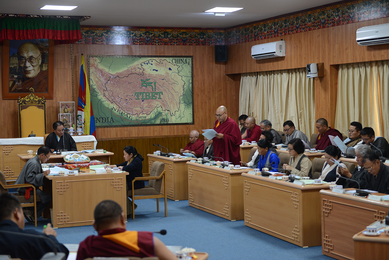 8th session of the 16th Tibetan ParliamentinExile begins today