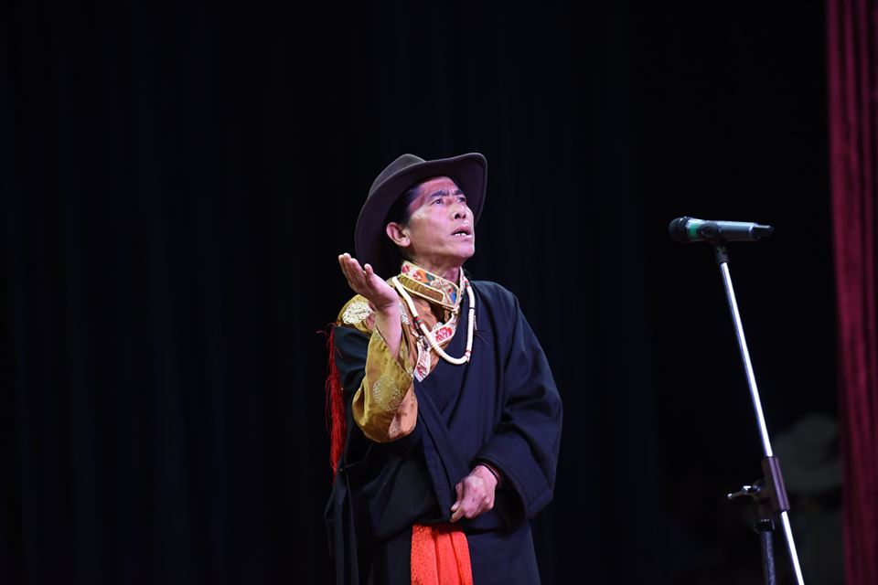 Former TIPA artistes presenting Tibetan Folk song. Photo|Tenzin Jigme|CTA