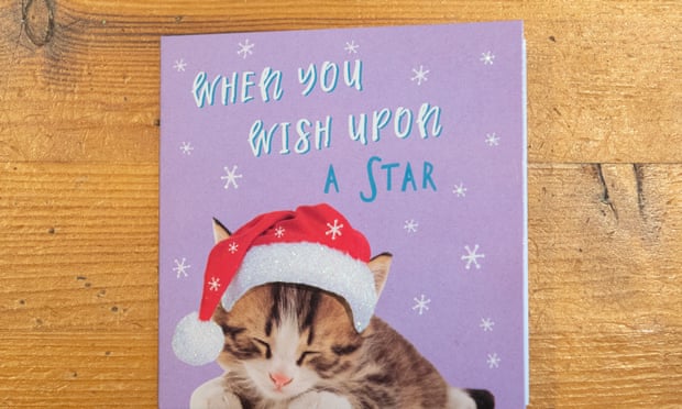Tesco stopped sales of the cards made in China after a six-year-old girl found a prisoner’s plea for help inside. Photograph: Dominic Lipinski/PA