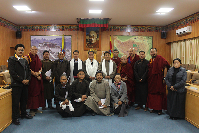 The Ladakh Hill Council meet Tibetan Parliamentarians at the Parliament-in-exile. Photo/Tibetan Parliamentary Secretariat
